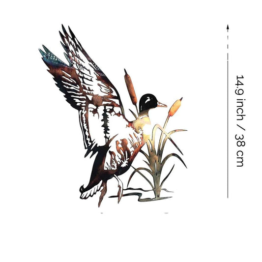 Mallard Duck Iron Wall Art