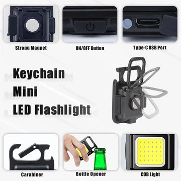 COB Keychain LED Light