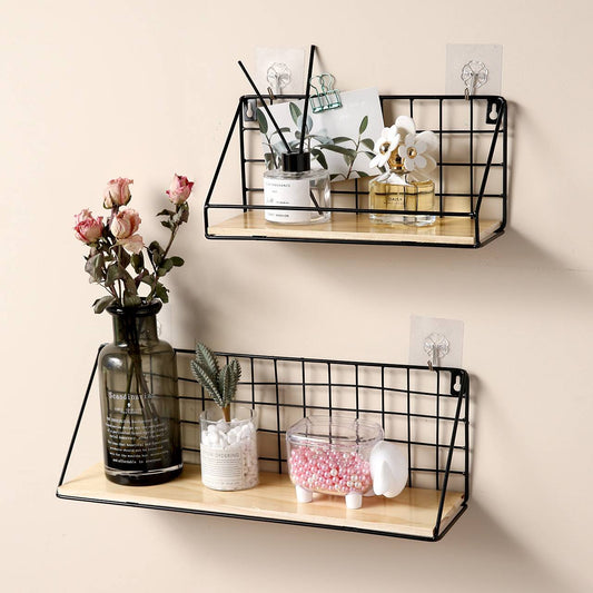 Wrought Iron Wall Rack