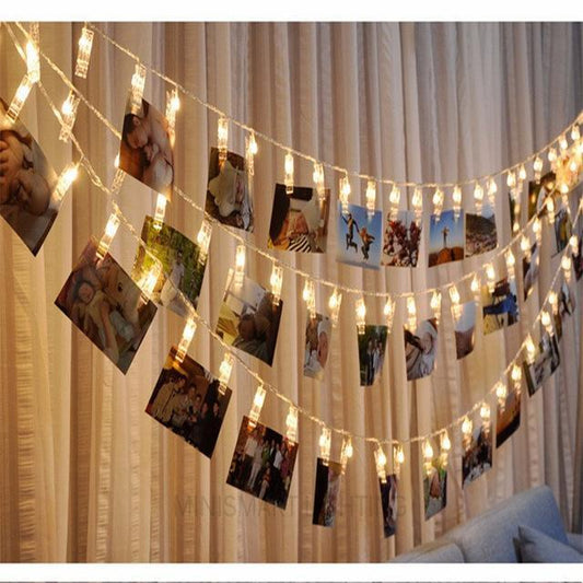 Photo Clip String Lights