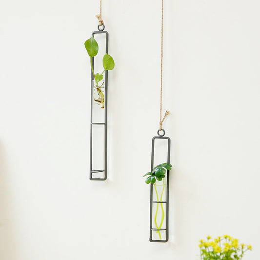 Modern Metal & Glass Wall Pendant