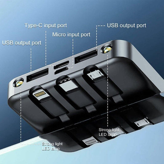 6000mAh Mobile Power Bank - Convenient Backup Battery Charger