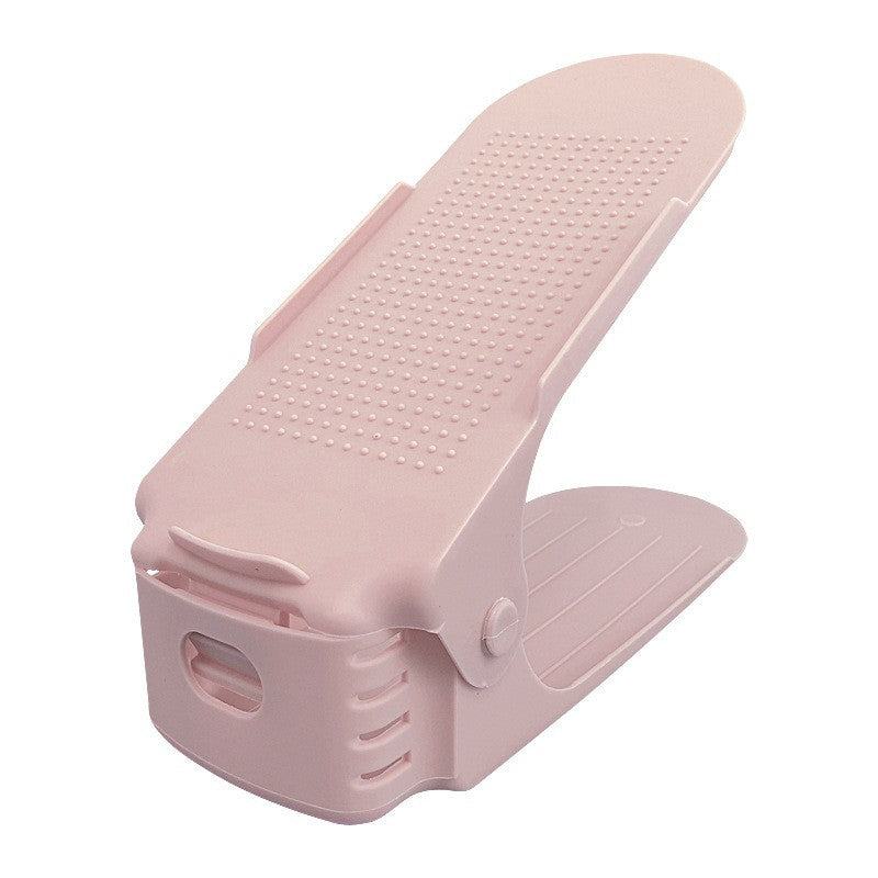 Stackable Shoe Storage Organizer with Double Shoe Rack Shelf