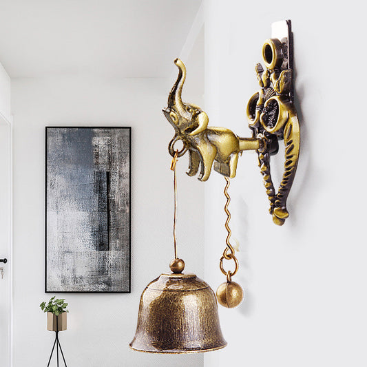 Kids' Vintage Iron Doorbell Wall Decor