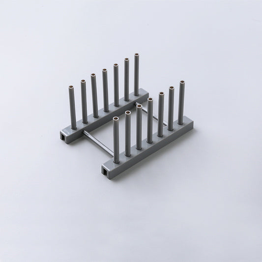 Kitchen Dish Storage Rack with Draining Function