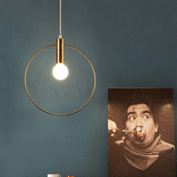 Post-modern Wrought Iron Chandelier