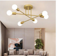 6-Head Industrial Ceiling Lights
