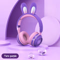 Luminous Rabbit Ear Wireless Headphones
