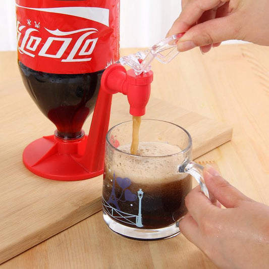 Upside-Down Beverage Dispenser