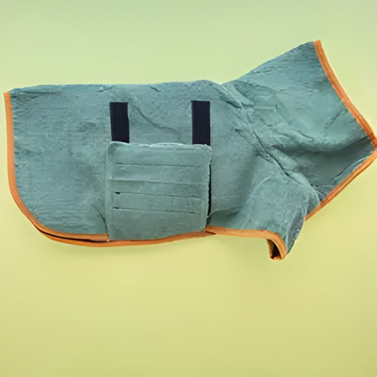 Ultra-Absorbent Dog Bathrobe | Quick-Dry Microfiber Pet Towel | Small to XL Dogs & Cats | Premium Nanofiber Technology