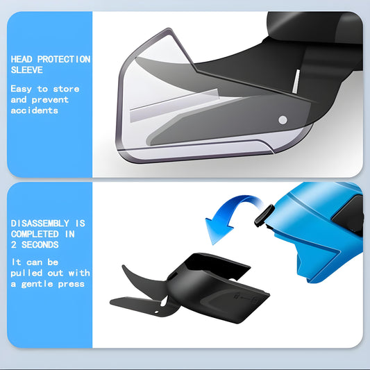 Professional Electric Multi-Purpose Scissors - Cordless Power Cutter with Tungsten Carbide Blades