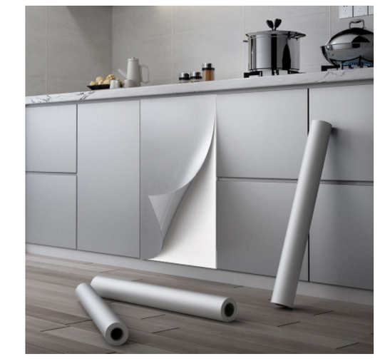 Kitchen Cabinets Stickers for Renewing Old Furniture