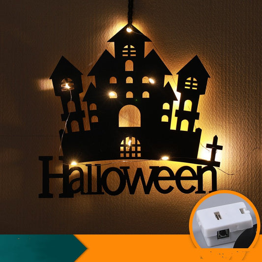 Halloween Luminescent Spider LED Decorative Lights