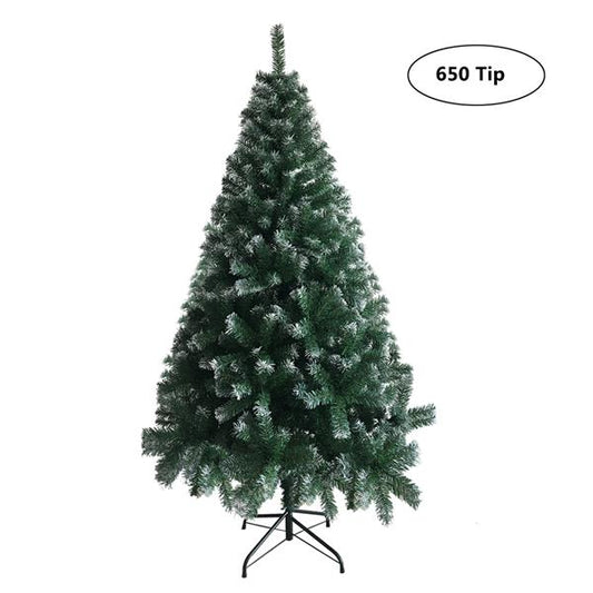 6FT Iron Leg PVC Christmas Tree with 650 Branches