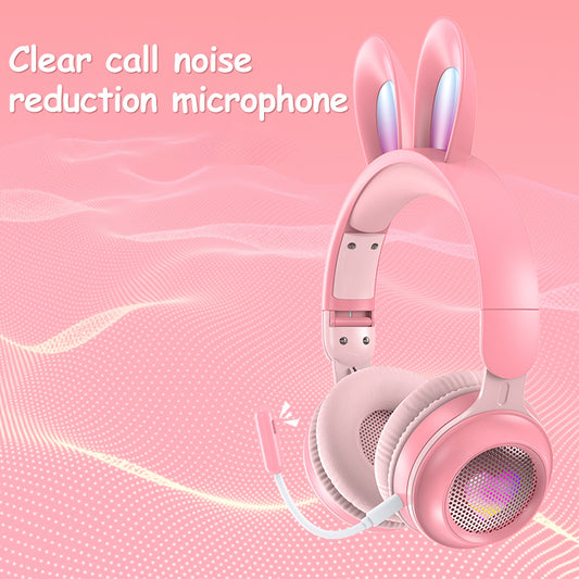 Luminous Rabbit Ear Wireless Headphones