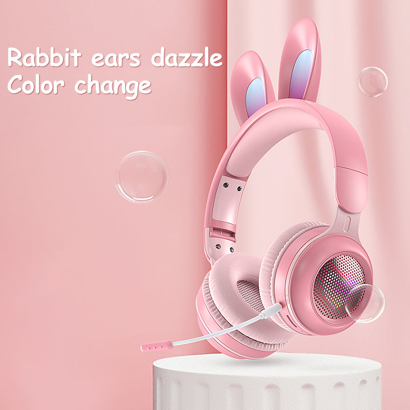 Luminous Rabbit Ear Wireless Headphones