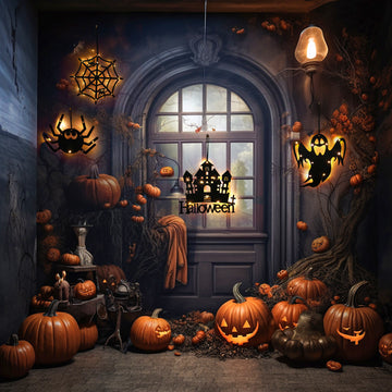Halloween Luminescent Spider LED Decorative Lights