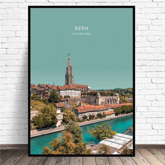 Single Frame Oil on Canvas Art Print