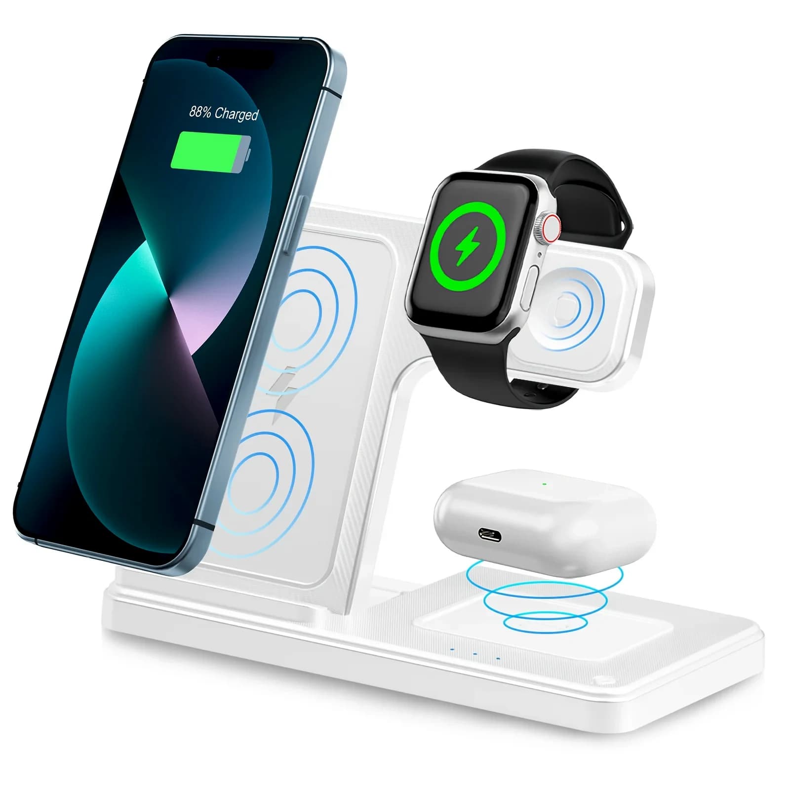 3-in-1 Magnetic Wireless Charging Stand — image 1