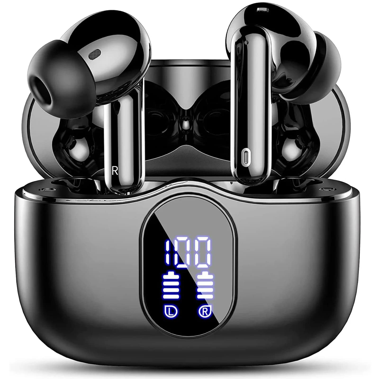 TWS Wireless Earbuds with LED Display — image 1