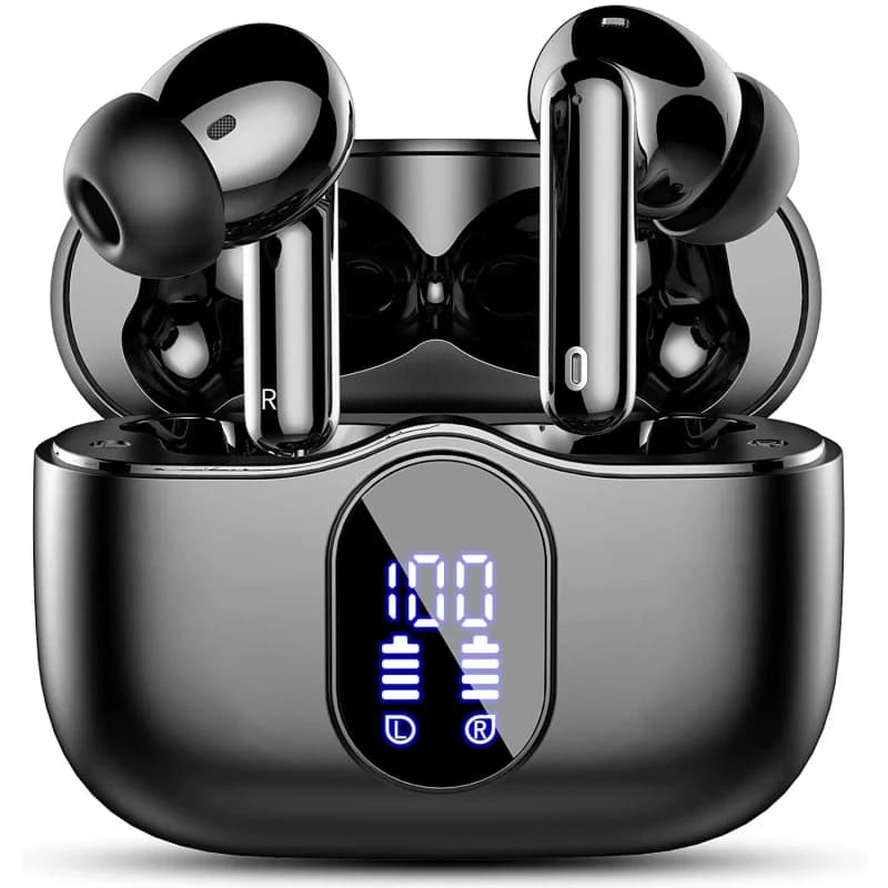 TWS Wireless Earbuds with LED Display