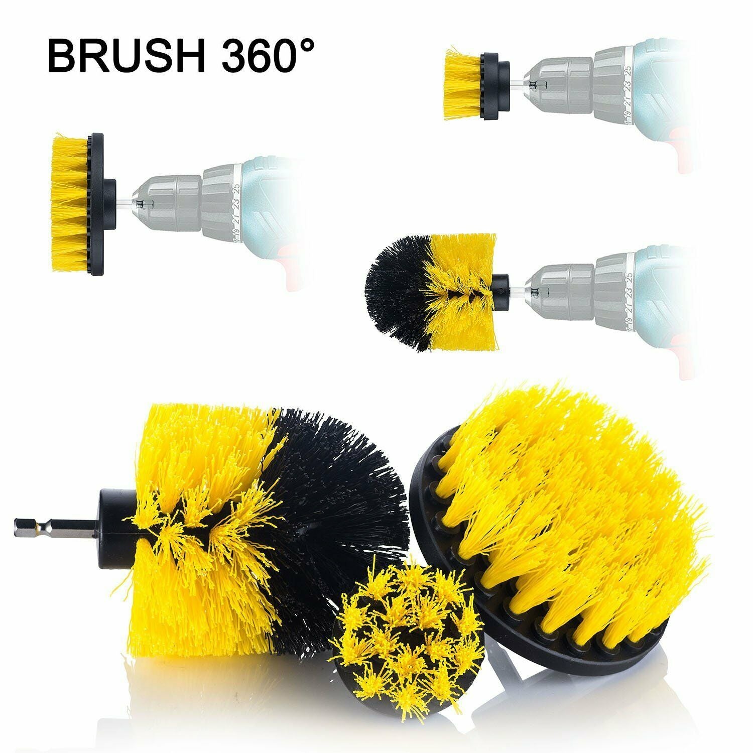 Drill Brush Set