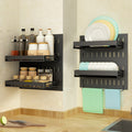 Wall-Mounted Kitchenware Storage Shelves