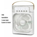 Portable 3-in-1 Humidifier, Fan, Air Conditioner with LED Light