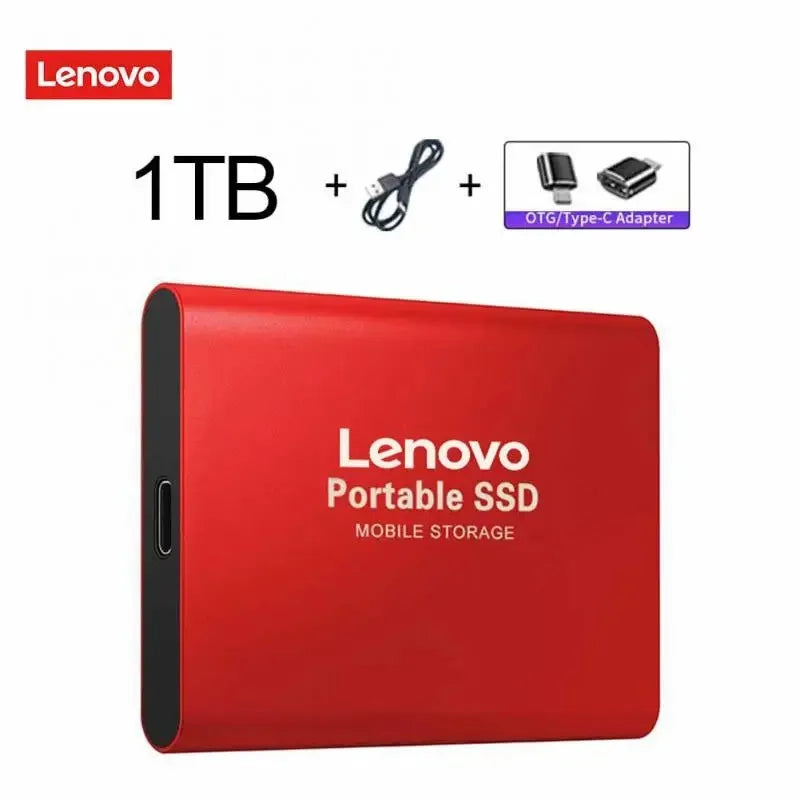 Lenovo Portable SSD - 128TB High-Speed External Drive