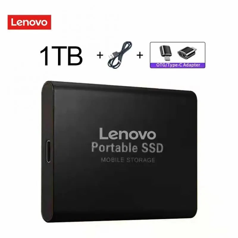 Lenovo Portable SSD - 128TB High-Speed External Drive