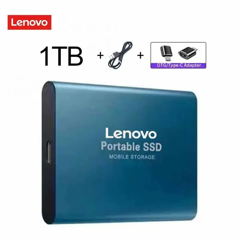 Lenovo Portable SSD - 128TB High-Speed External Drive