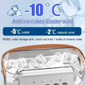 Portable 3-in-1 Humidifier, Fan, Air Conditioner with LED Light