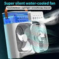 3-in-1 Portable Air Conditioner Fan with LED Light - USB