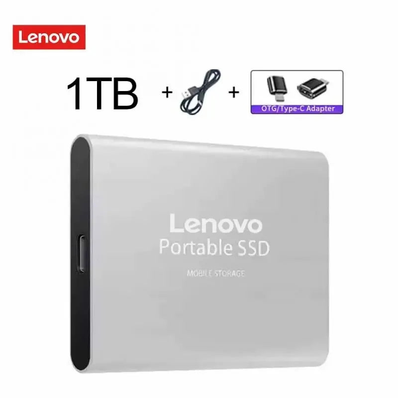 Lenovo Portable SSD - 128TB High-Speed External Drive