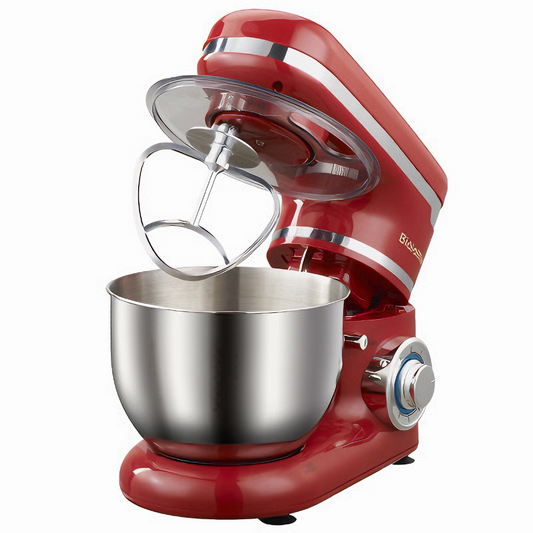 1200W 6-Speed Kitchen Stand Mixer with 4L Stainless Steel Bowl