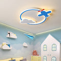 Deer Cartoon Model Airplane Bedroom Lamp